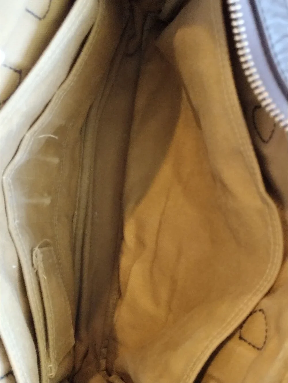 Filson Rugged Twill And Bridle Leather Briefcase W/ Shoulder Strap